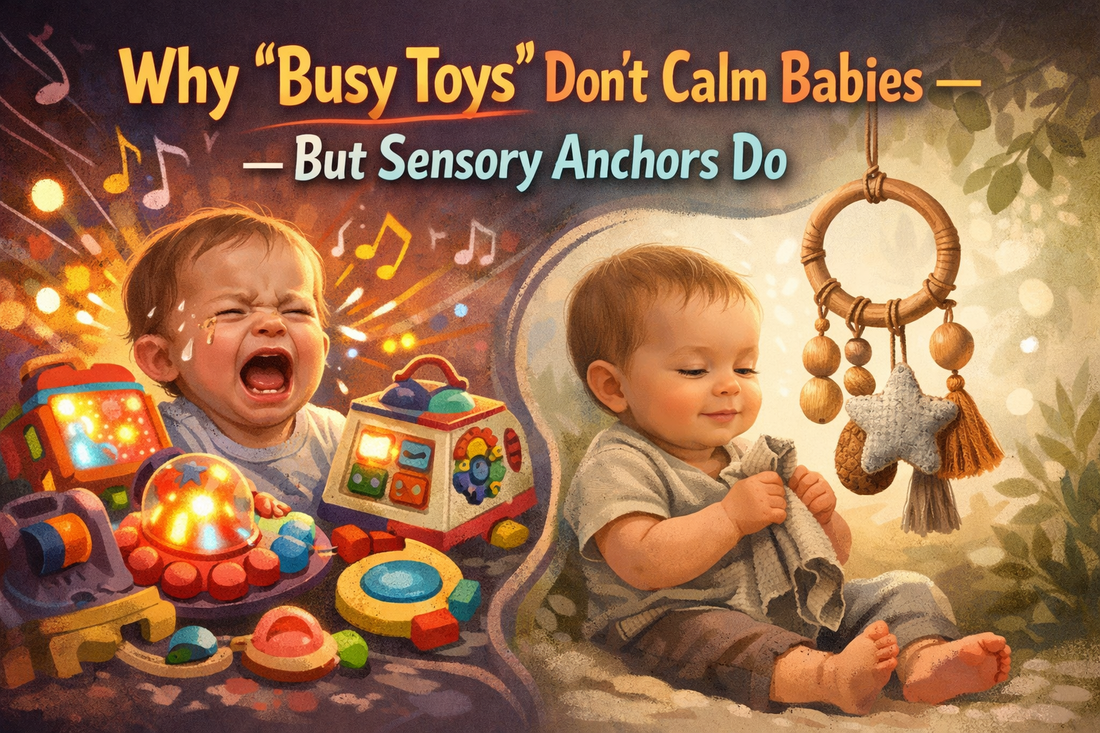 Why “Busy Toys” Don’t Calm Babies — But Sensory Anchors Do