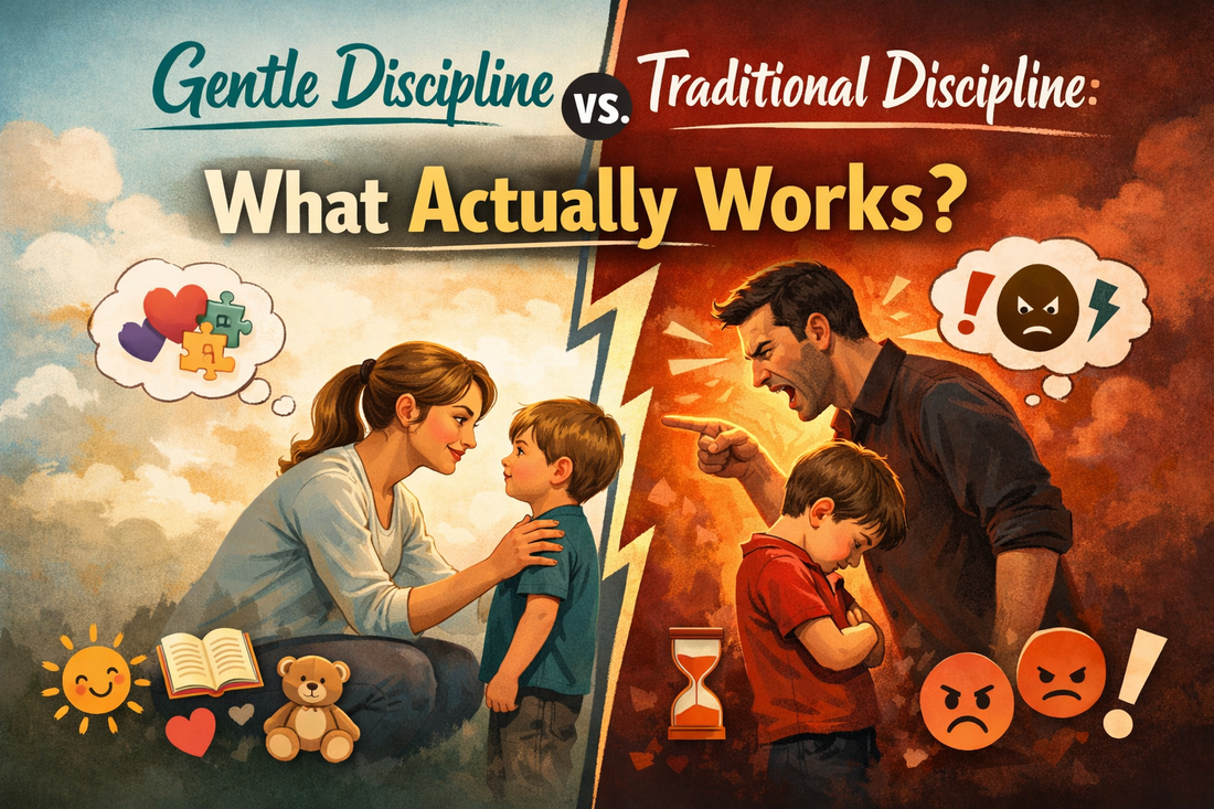 Gentle Discipline vs. Traditional Discipline: What Actually Works