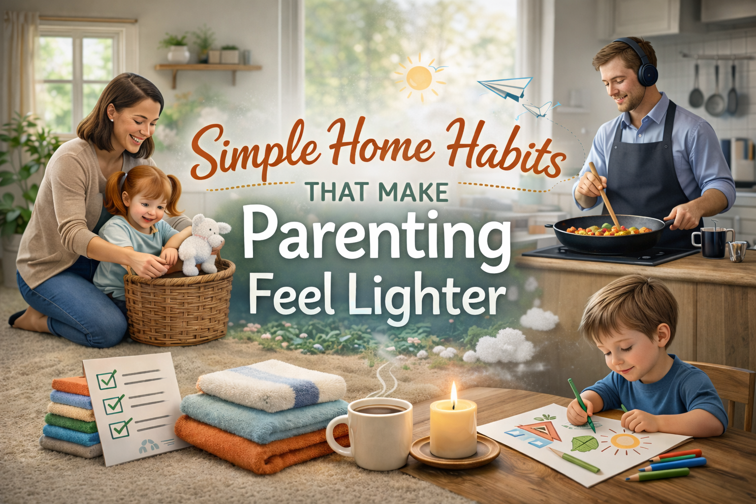 Simple Home Habits That Make Parenting Feel Lighter