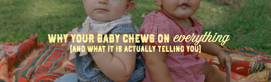 Why Your Baby Chews on Everything (And What It's Actually Telling You)