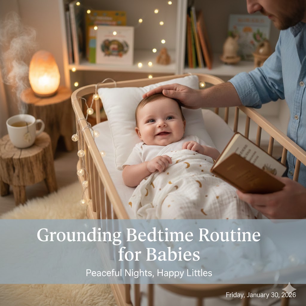 Creating a Grounding Bedtime Routine for Babies